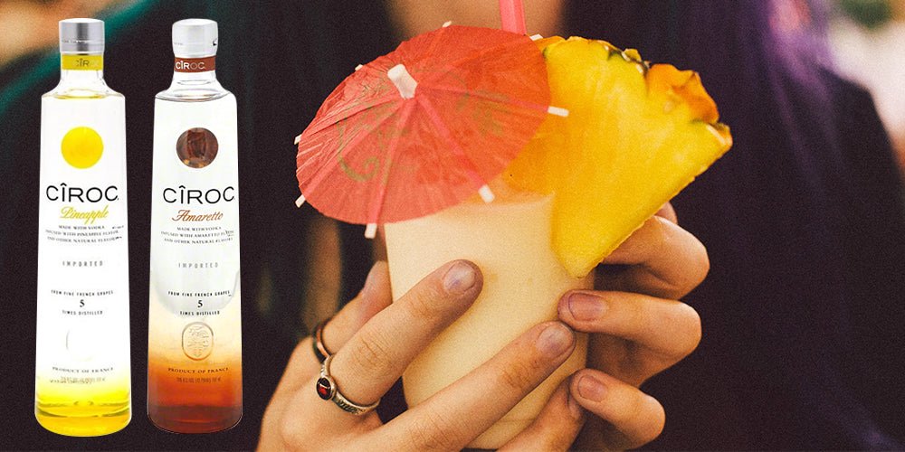 Liquor Showcase: CÎROC Pineapple & Amaretto Vodkas - Keg N Bottle