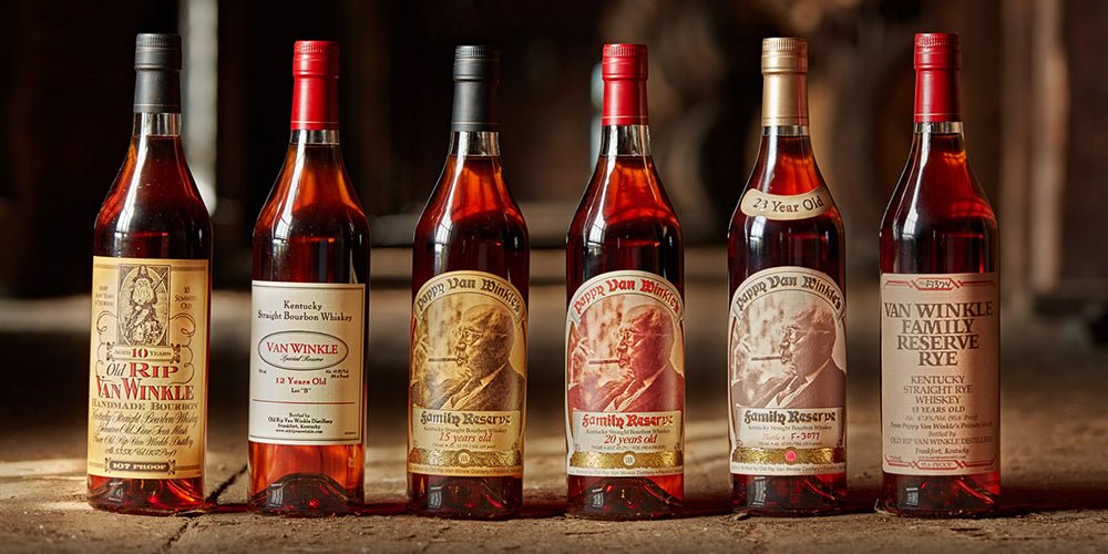 Liquor Showcase: Pappy Van Winkle 12 Year Bourbon Whiskey - Keg N Bottle