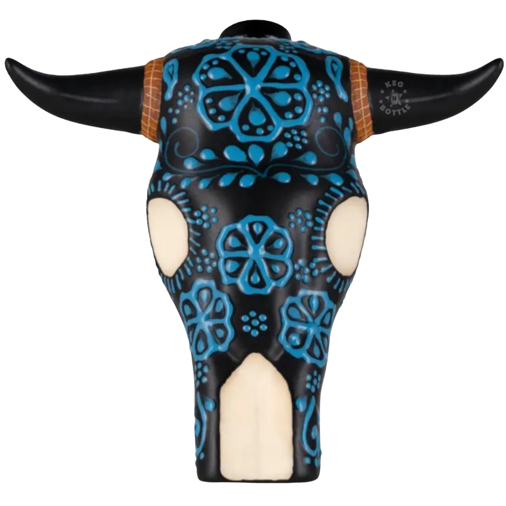 Azulejos Trophy Head Bull Horns Reposado Tequila (750mL)