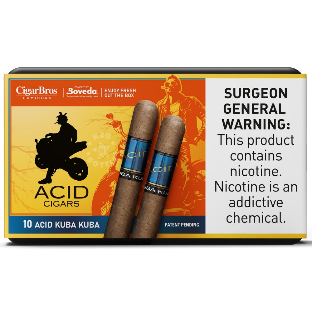 Acid Premium Cigars Set + Personal Humidor by CigarBros