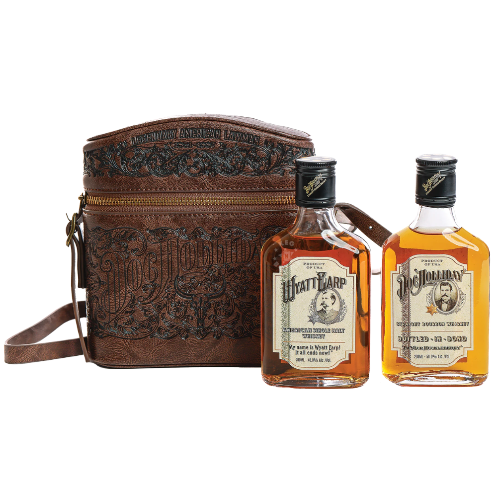 Doc Holliday Double-Flask Whiskey Gift Set (2 x 200mL)