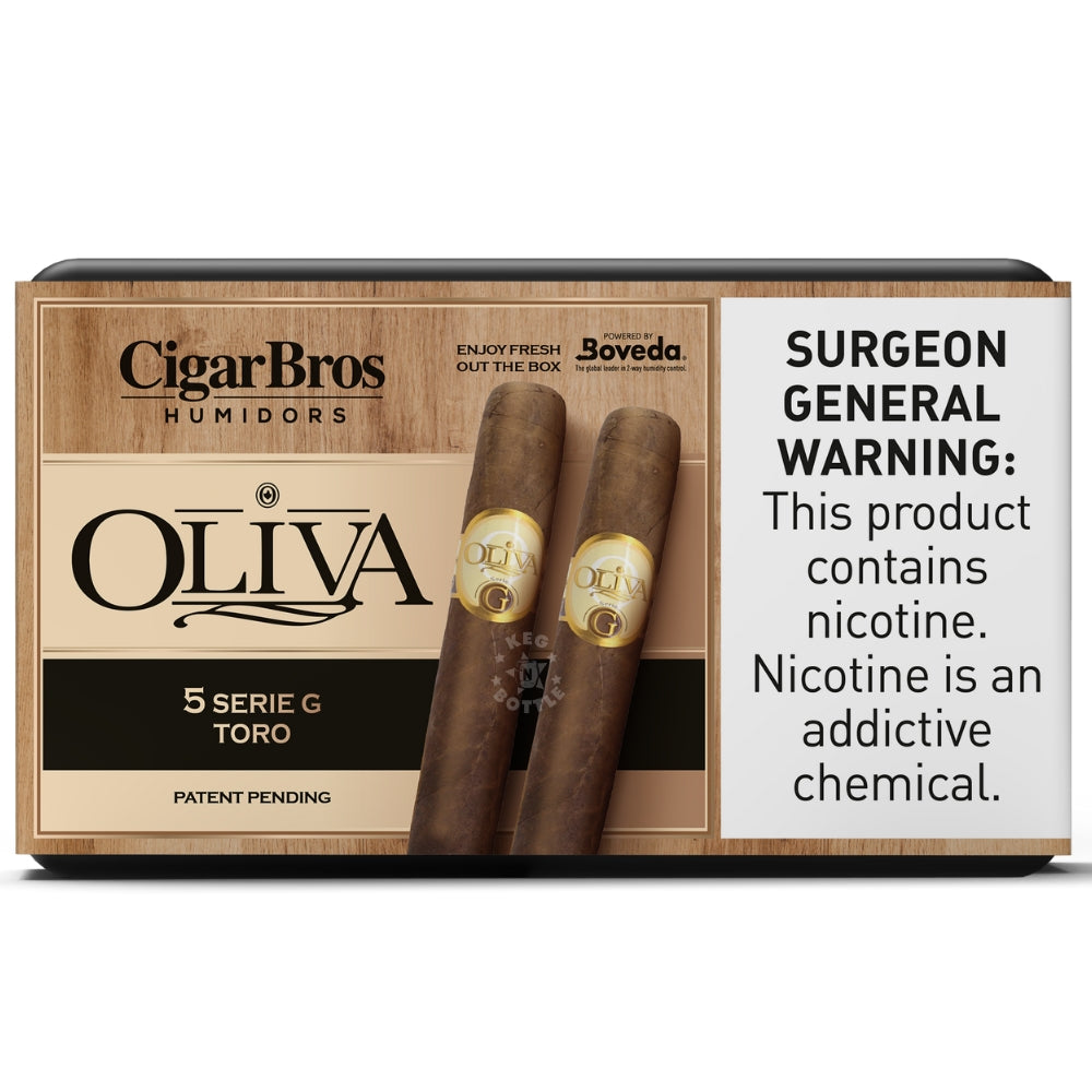 Oliva Variety Premium Cigars Set + Personal Humidor by CigarBros