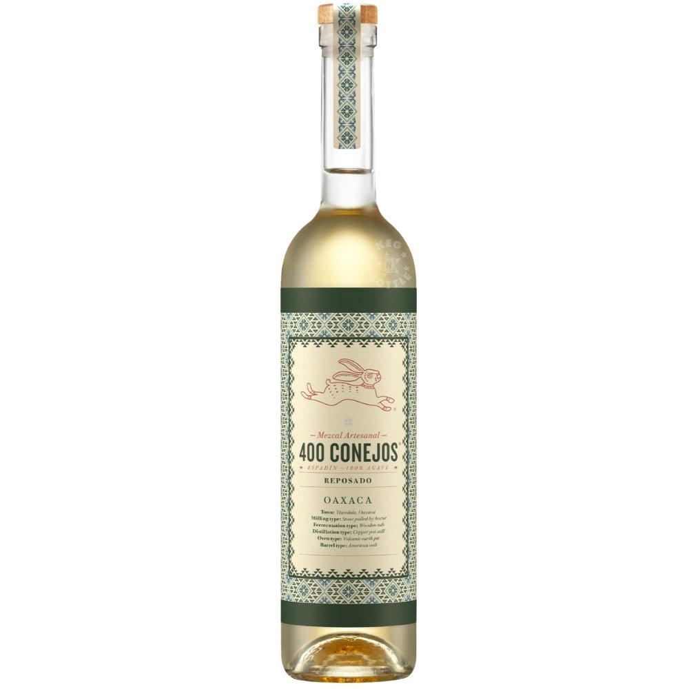 400 Conejos Mezcal Reposado Espadín (750mL)