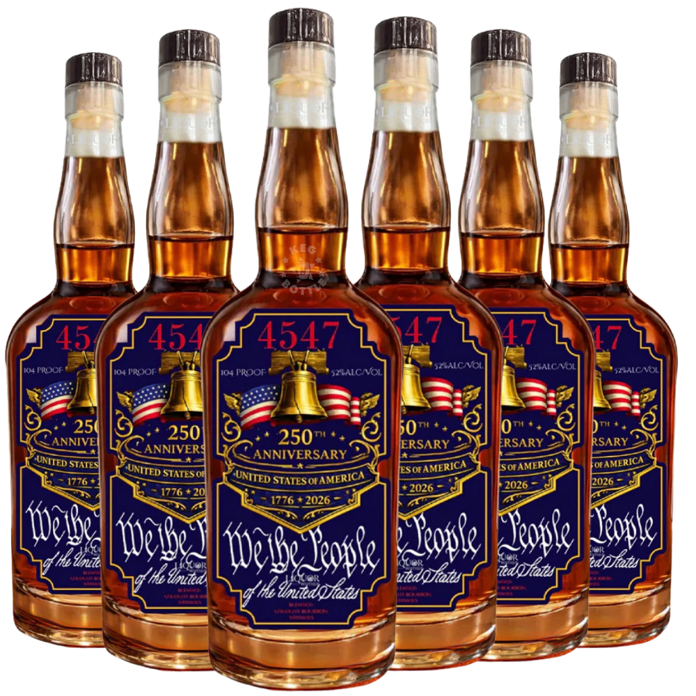 4547 Patriot Edition 250th Anniversary “We The People” Whiskey | Keg N Bottle