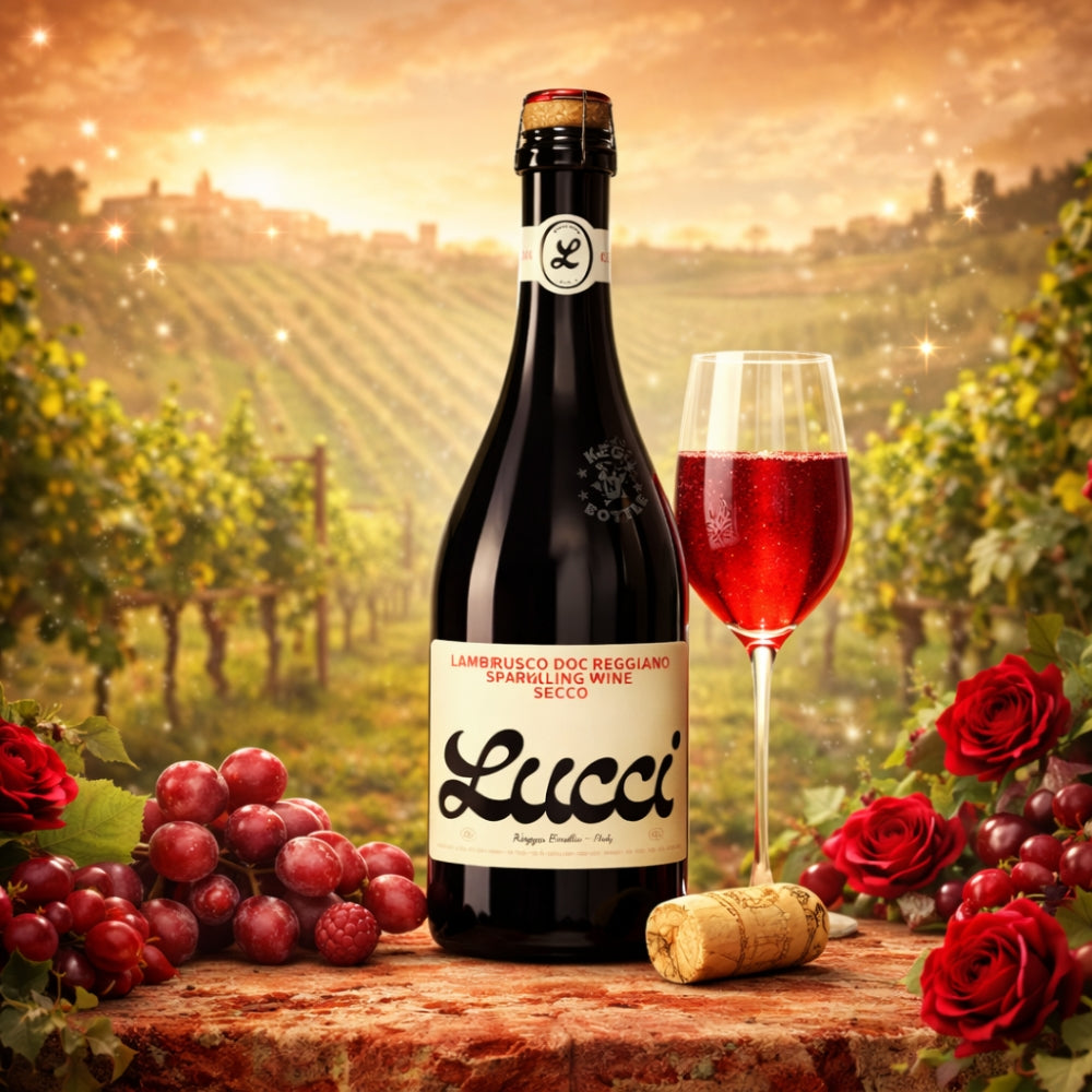 Ashley Graham x Lucci Lambrusco DOC Reggiano (750mL) 2