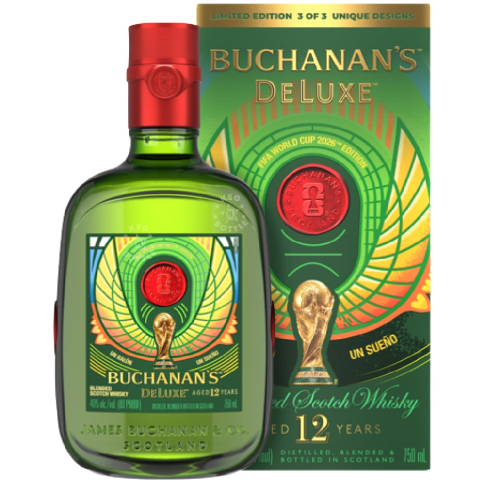 Buchanan’s Deluxe FIFA World Cup 2026 limited edition whisky bottle 750ml