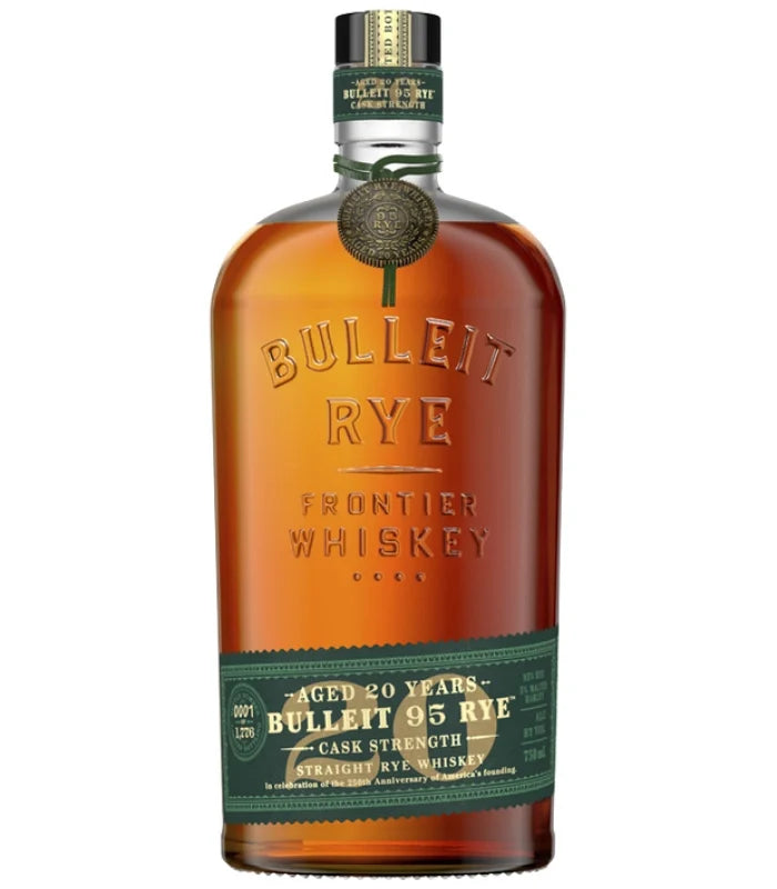 Bulleit 95 20 Year Cask Strength Straight Rye Whiskey (750mL)