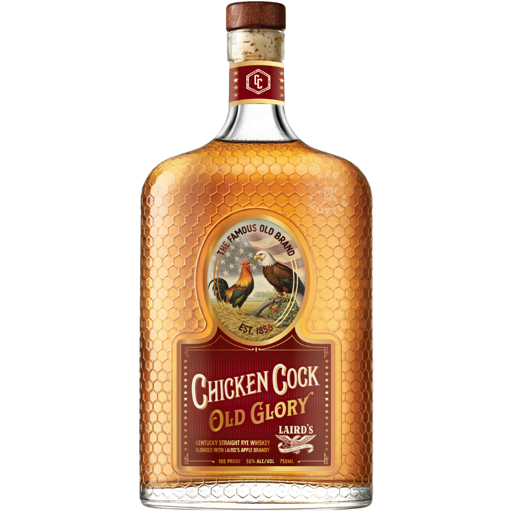 Chicken Cock Old Glory Finished In Laird's Barrels Whiskey (750ml)