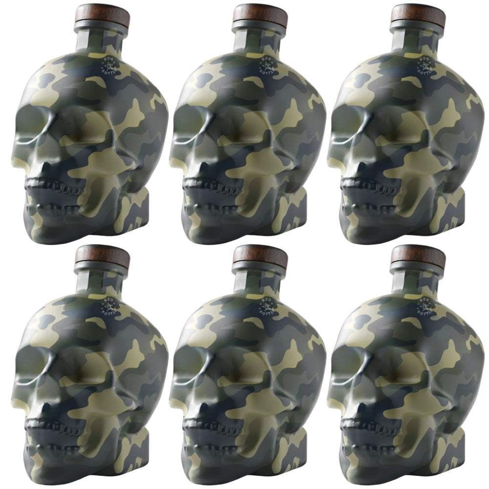 Crystal Head Camo Limited Edition Vodka 6-Pack (6 x 750mL)