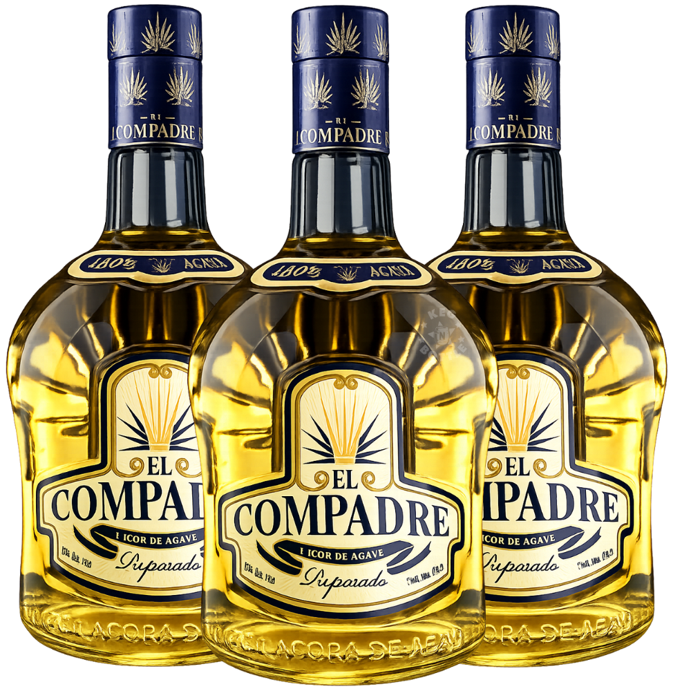 El Compadre Agave Liqueur - 3 Pack (3x750 mL)