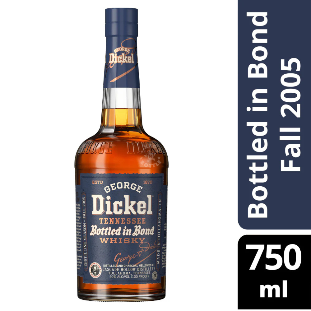 George Dickel 13 Year Bottled in Bond Fall 2005 Tennessee Whisky (750 ml)