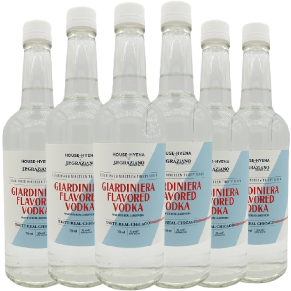 House of Hyena x J.P. Graziano Giardiniera Flavored Vodka (750mL) - 6 Pack