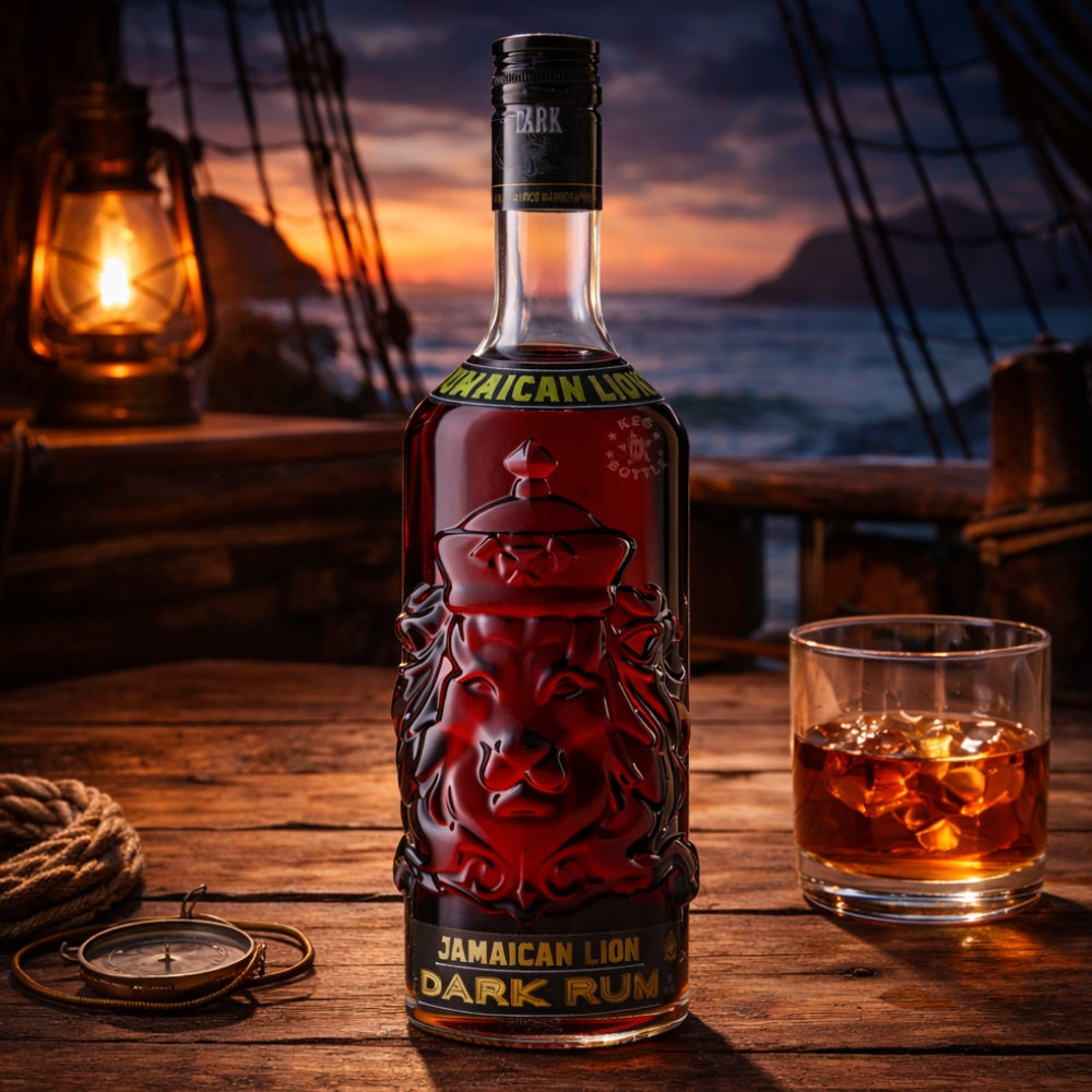 Jamaican Lion Dark Rum (750 ml)