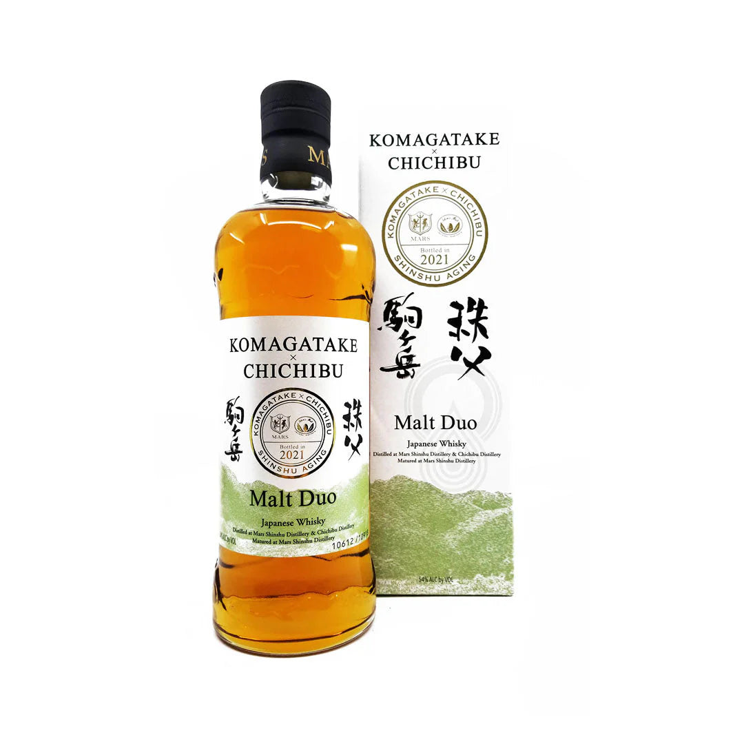 Mars Komagatake X Chichibu Malt Duo Single Malt Whiskey (700mL)