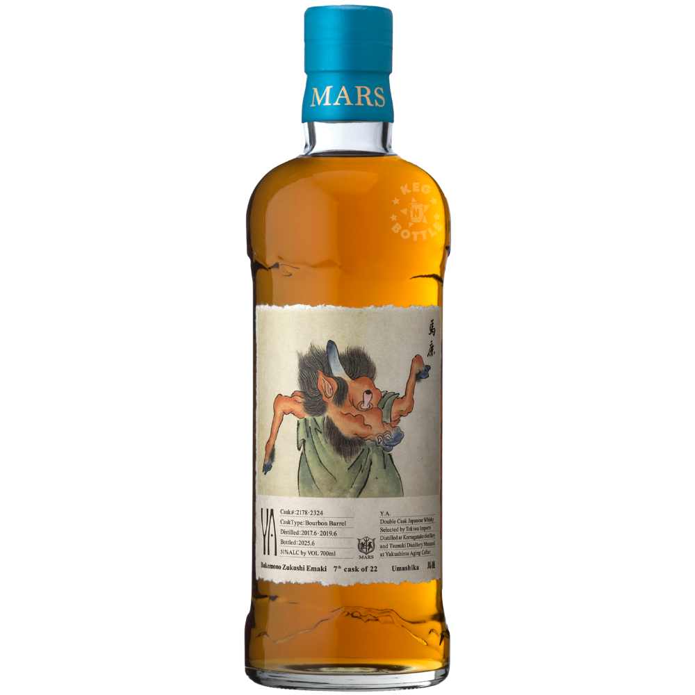 Mars Bakemono The Y A Double Cask 7th Umashika Japanese Whiskey (700mL)