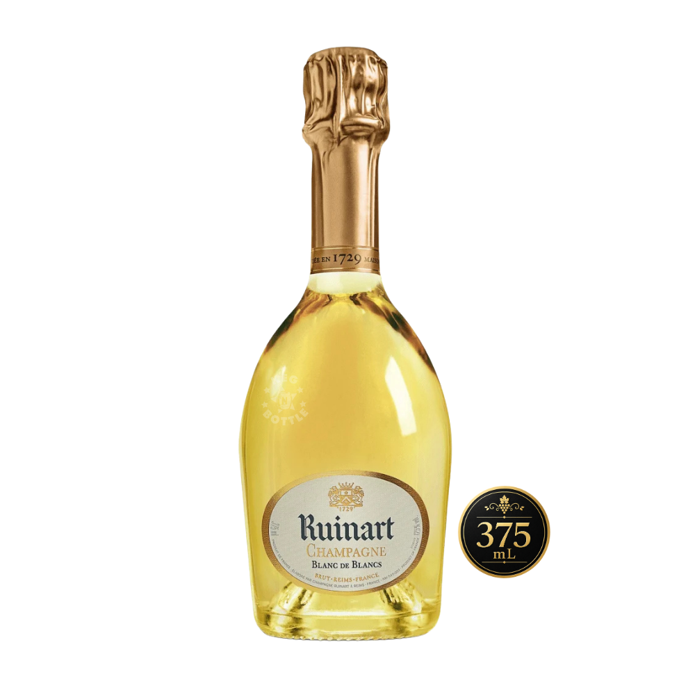 Ruinart - Blanc de Blancs - Champagne (750 mL & 750mL) | Keg N Bottle
