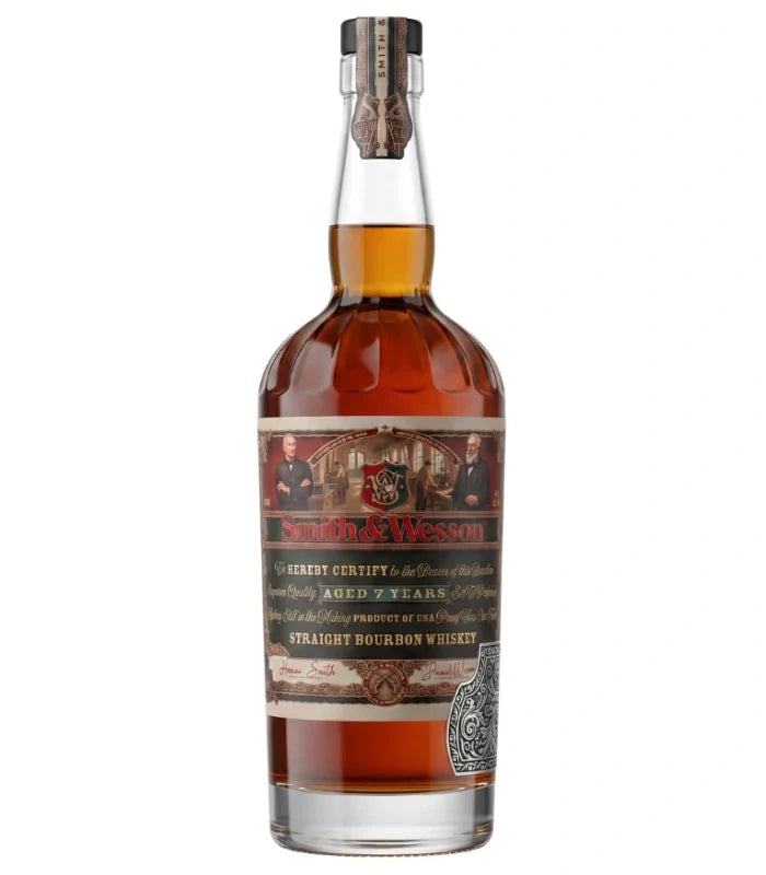 Smith & Wesson 7 Year Straight Bourbon Whiskey (750mL)