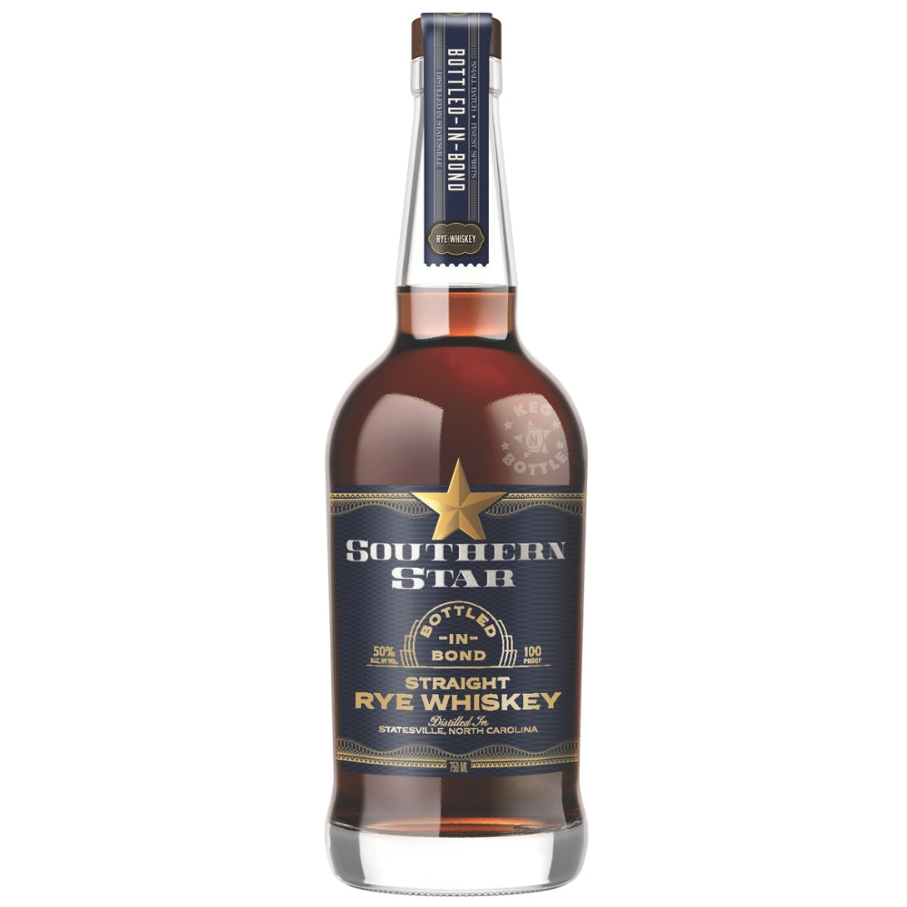 Southern Star Bottled in Bond Straight Rye Whiskey 750ml bottle