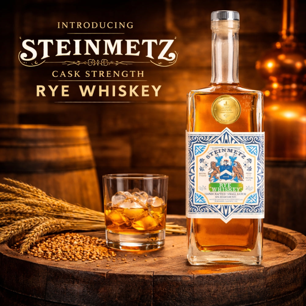 Steinmetz Cask Strength Rye Whiskey (750mL)