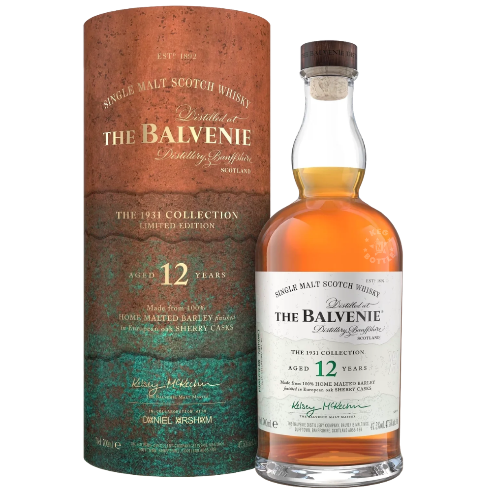 The Balvenie 12 Year Home Malted Barley Single Malt Scotch Whiskey (700mL)