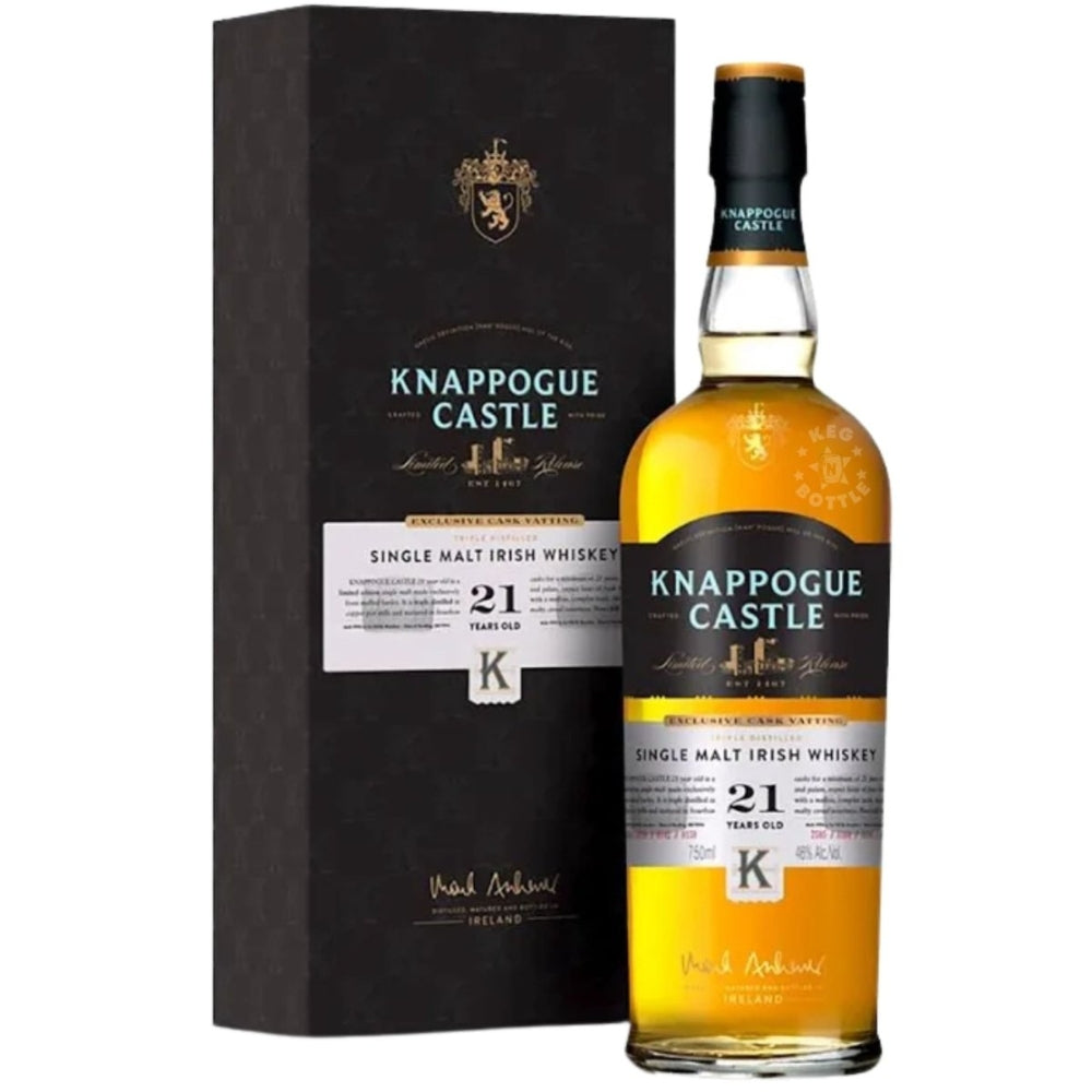Knappogue Castle 21 Year Single Malt Irish Whiskey (750 ml)