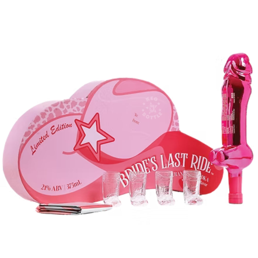サントリー ブランデー エクストラ【クリスマスベアボトル】グラス&プレートセット Bride's Last Ride Cranberry Vodka Gift Set (750mL) | Keg N Bottle