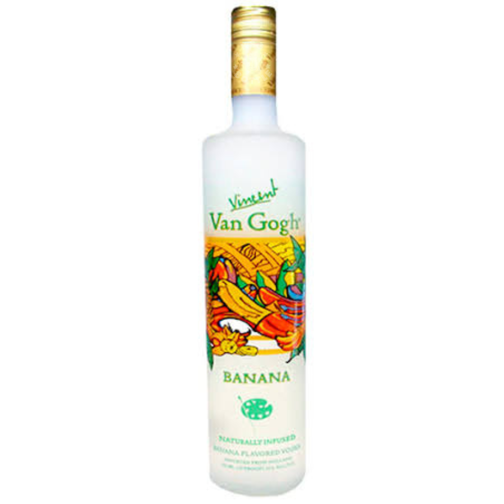 Van Gogh Banana Flavored Vodka (750mL)