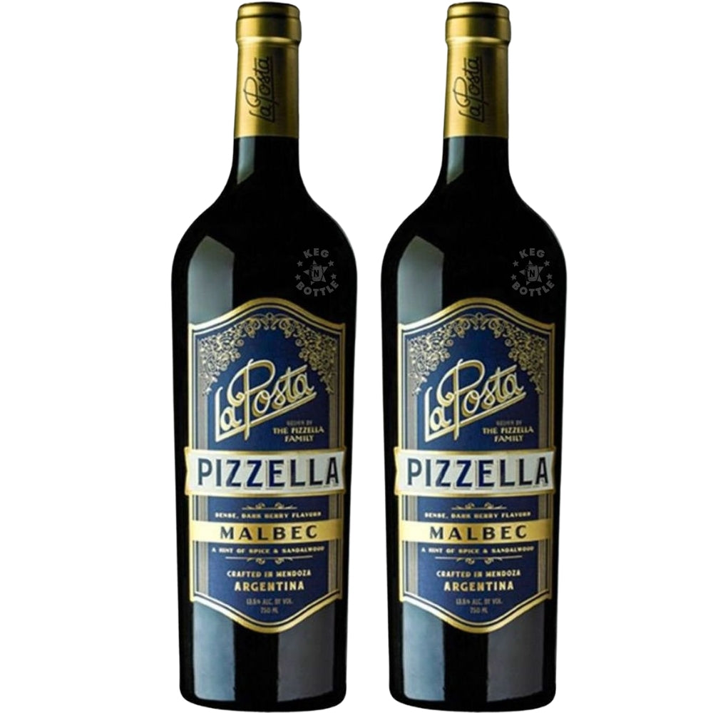 La Posta Pizzella Family Malbec Mendoza - Pack of 2 (750 ml)