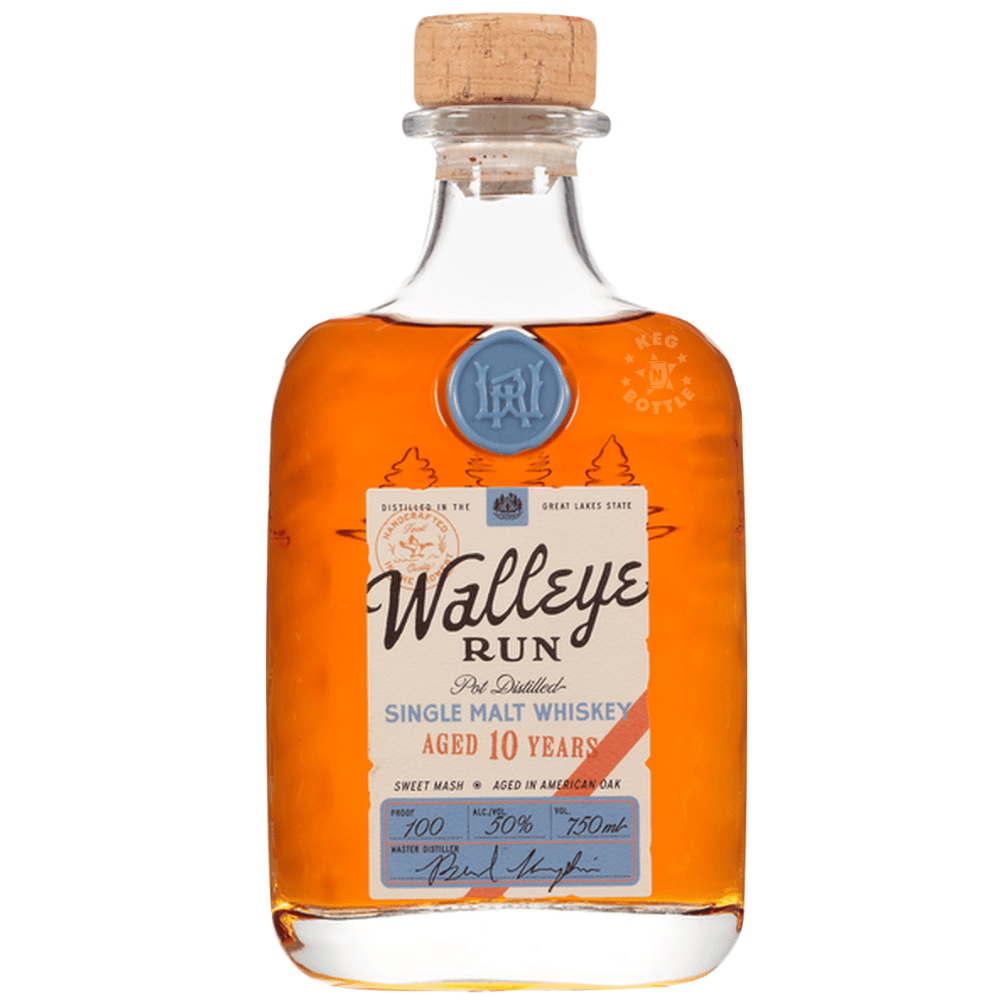 Walleye Run 10 Year Single Malt Whiskey (750mL)