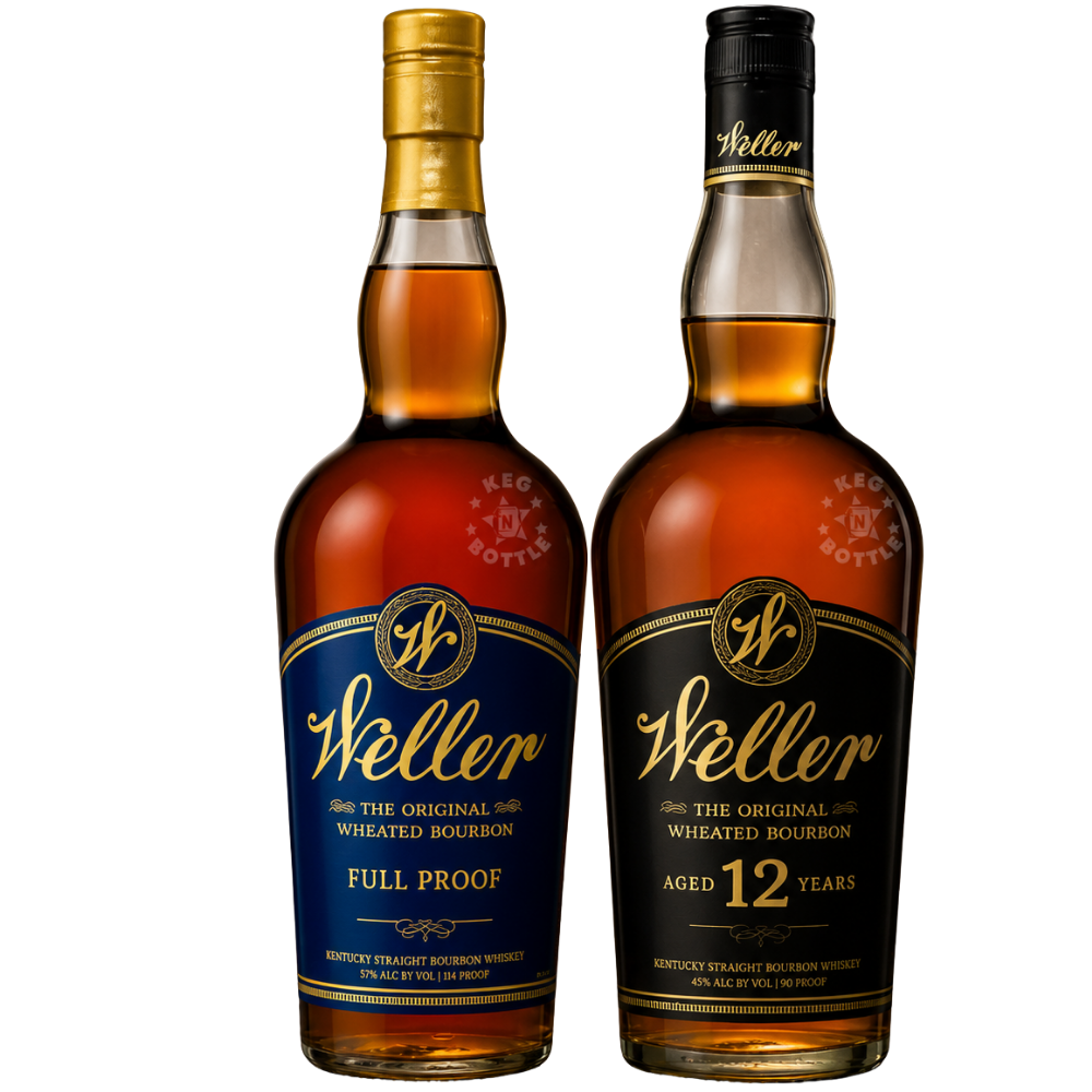 Weller Full Proof & 12 Year Wheated Bourbon Bundle (2x750mL)