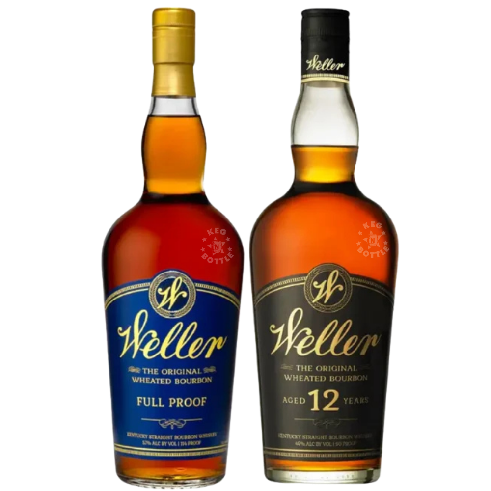 Weller Full Proof & 12 Year Wheated Bourbon Bundle (2x750mL)
