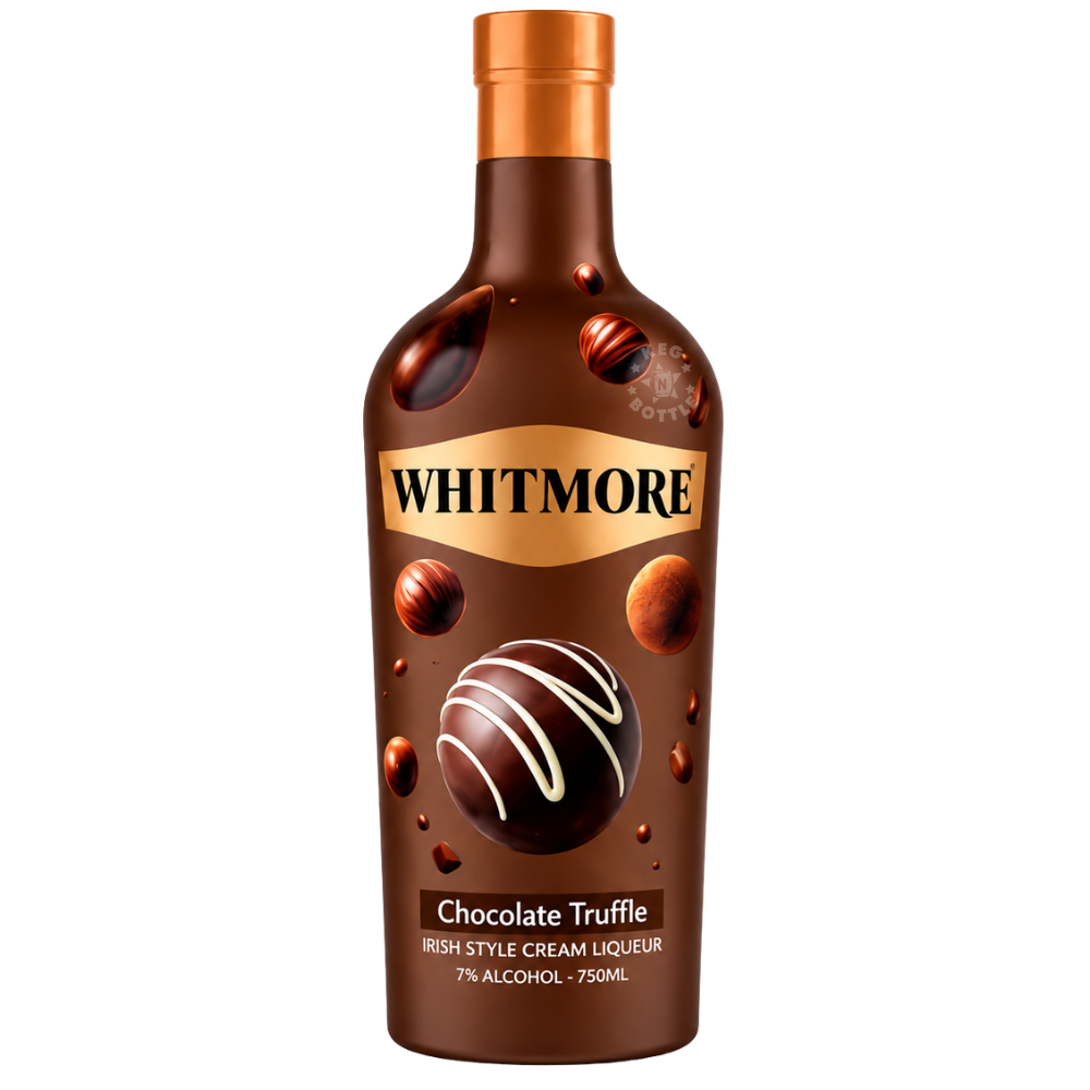 Whitmore Chocolate Truffle Irish Style Cream Liqueur 750mL bottle featuring rich chocolate truffle