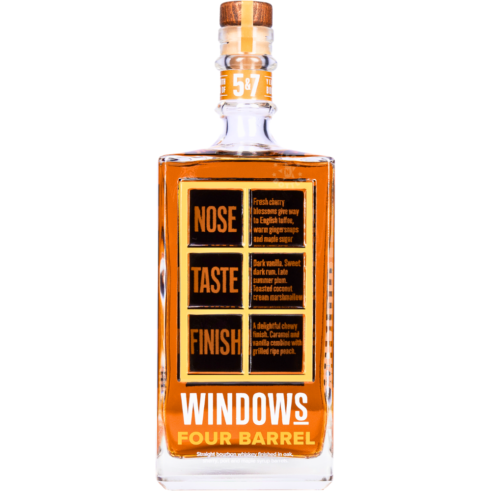 Windows Four Barrel Bourbon Whiskey (750mL)