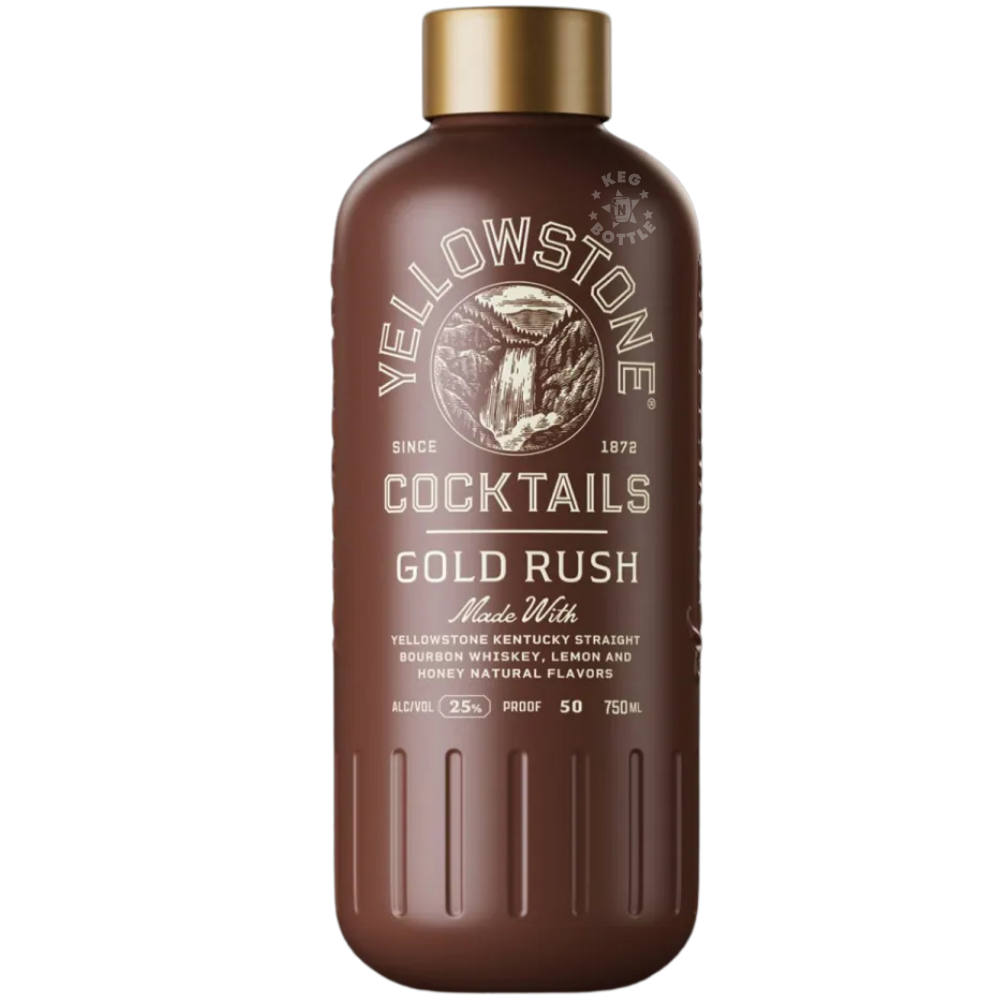 Yellowstone Gold Rush Ready to Drink Cocktail 750mL bottled bourbon cocktail with honey and lemon flavors