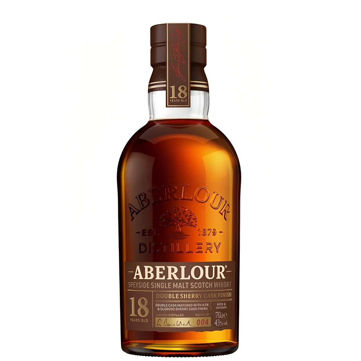 Aberlour 18 Year Single Malt Scotch Whisky (750 ml) | Keg N Bottle