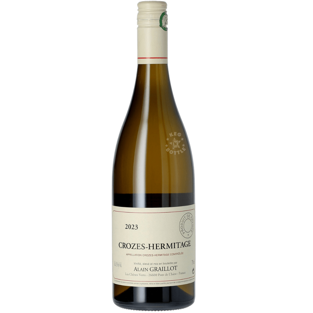 Alain Graillot Crozes-Hermitage Blanc 2023 French white wine 750mL bottle.