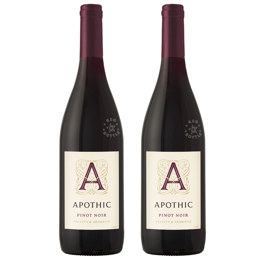 Apothic Pinot Noir California 2022 wine bottle label