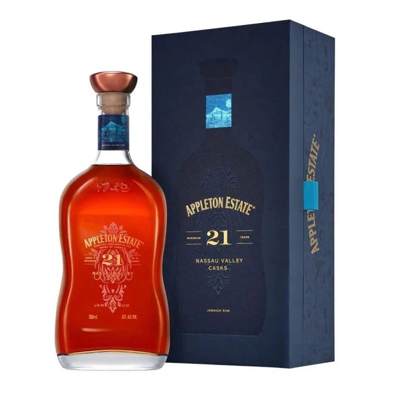 Appleton Estate Aged 21 Year Jamaican Rum (750mL) | Keg N Bottle