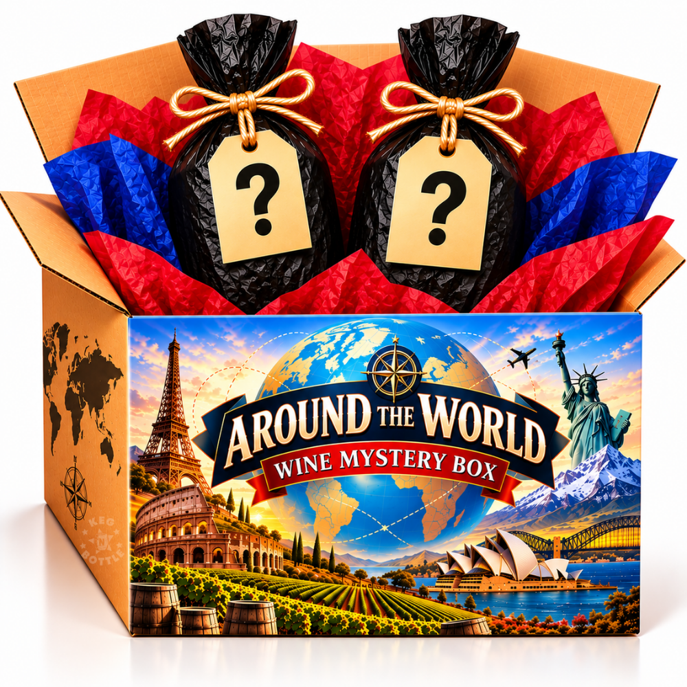 Around the World Wine Mystery Box | Keg N Bottle