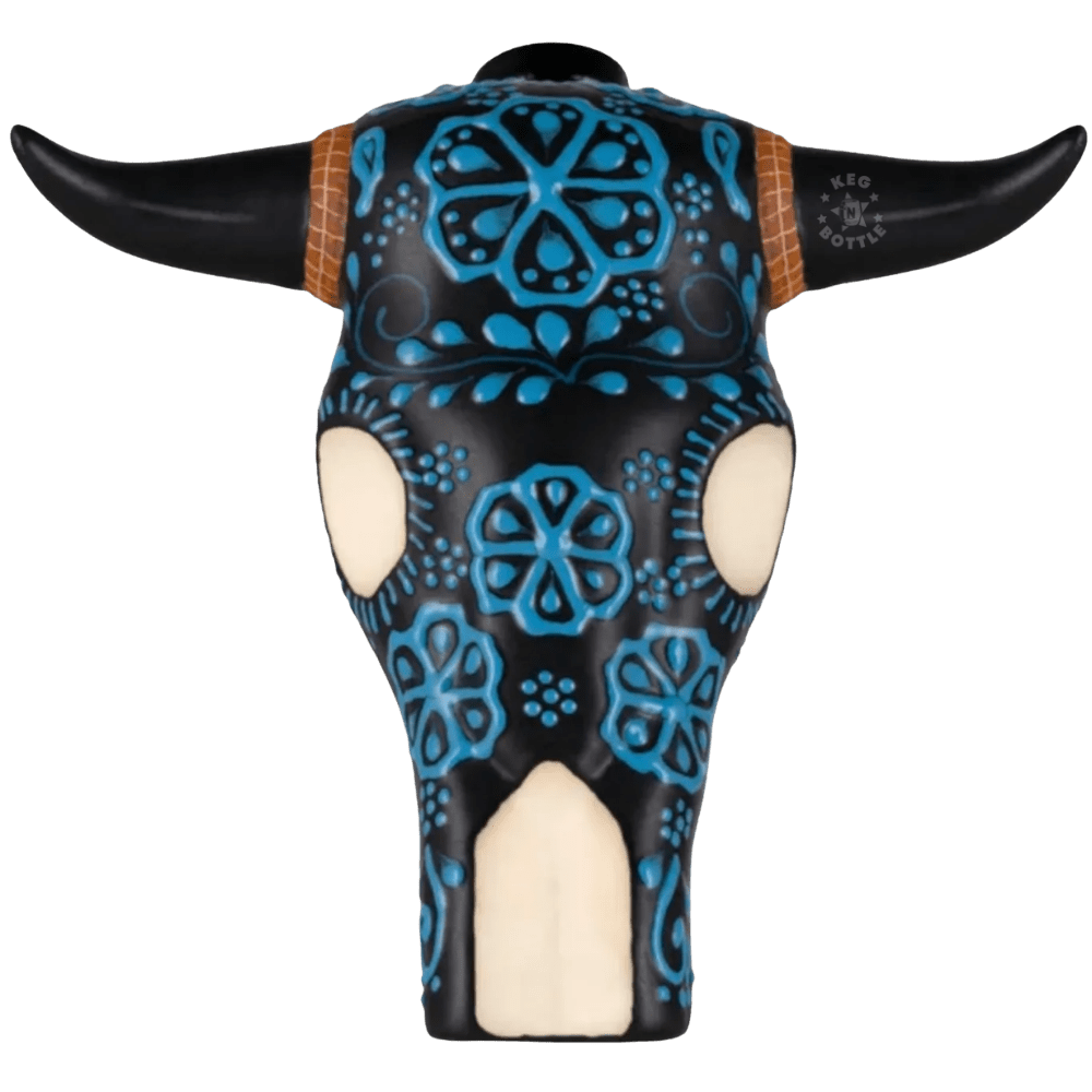 Azulejos Trophy Head Bull Horns Reposado Tequila (750mL) | Keg N Bottle