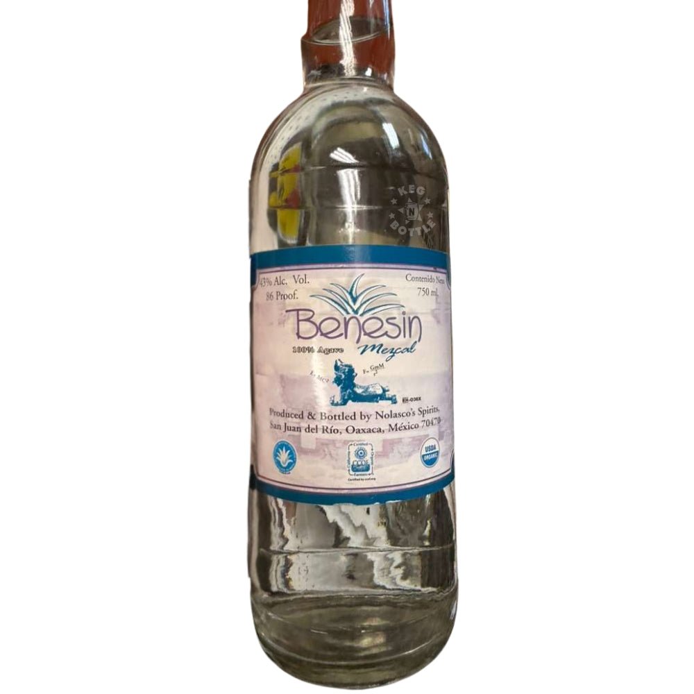 Benesin Mezcal Joven 100% Agave 750ml bottle