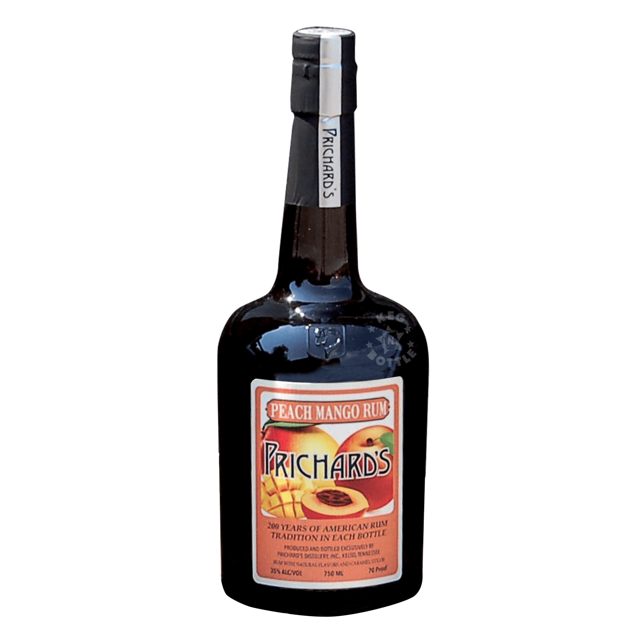 Benjamin Prichard's Peach Mango Rum (750 ml) - Keg N Bottle