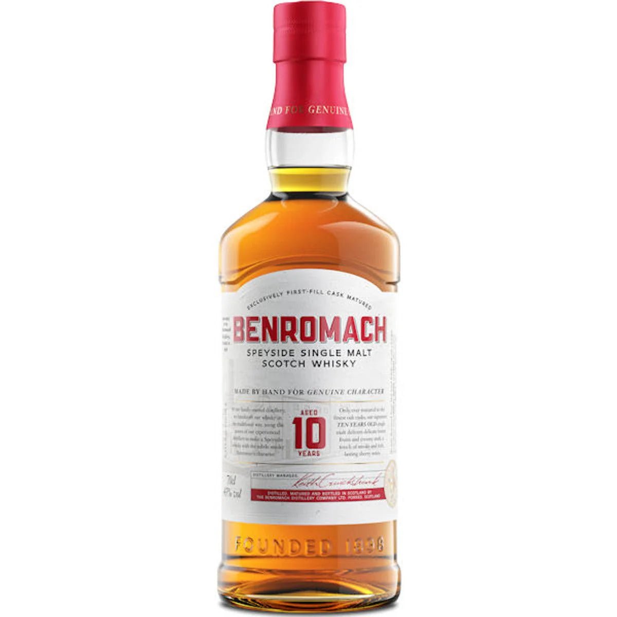 Benromach 10 Year SIngle Malt Scotch Whisky (750 ml) | Keg N Bottle