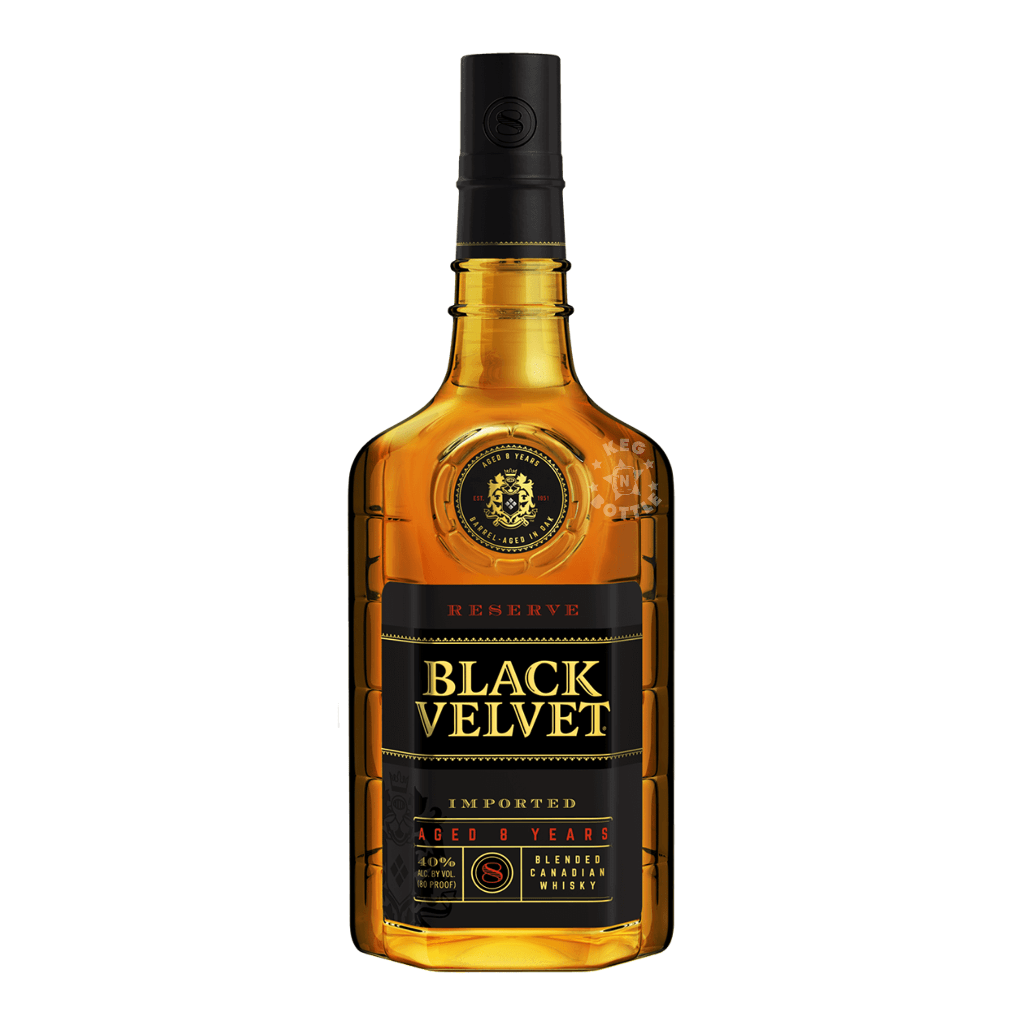 Black Velvet Reserve 8 Year Canadian Whisky (750 ml) | Keg N Bottle
