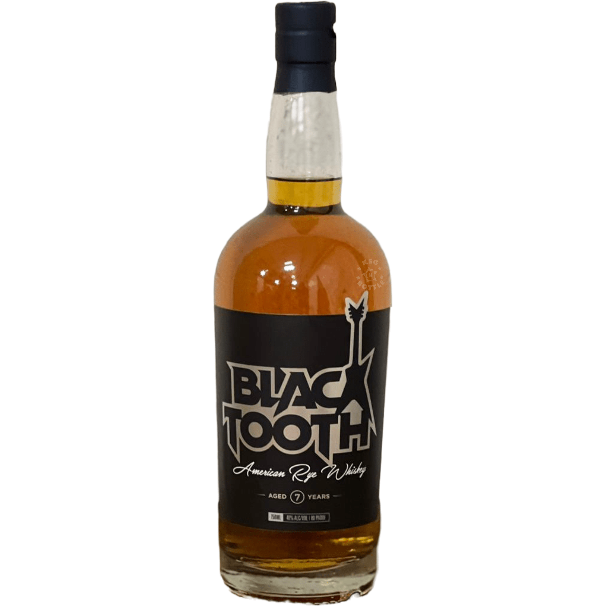 Blacktooth American Rye Whiskey Local Idaho