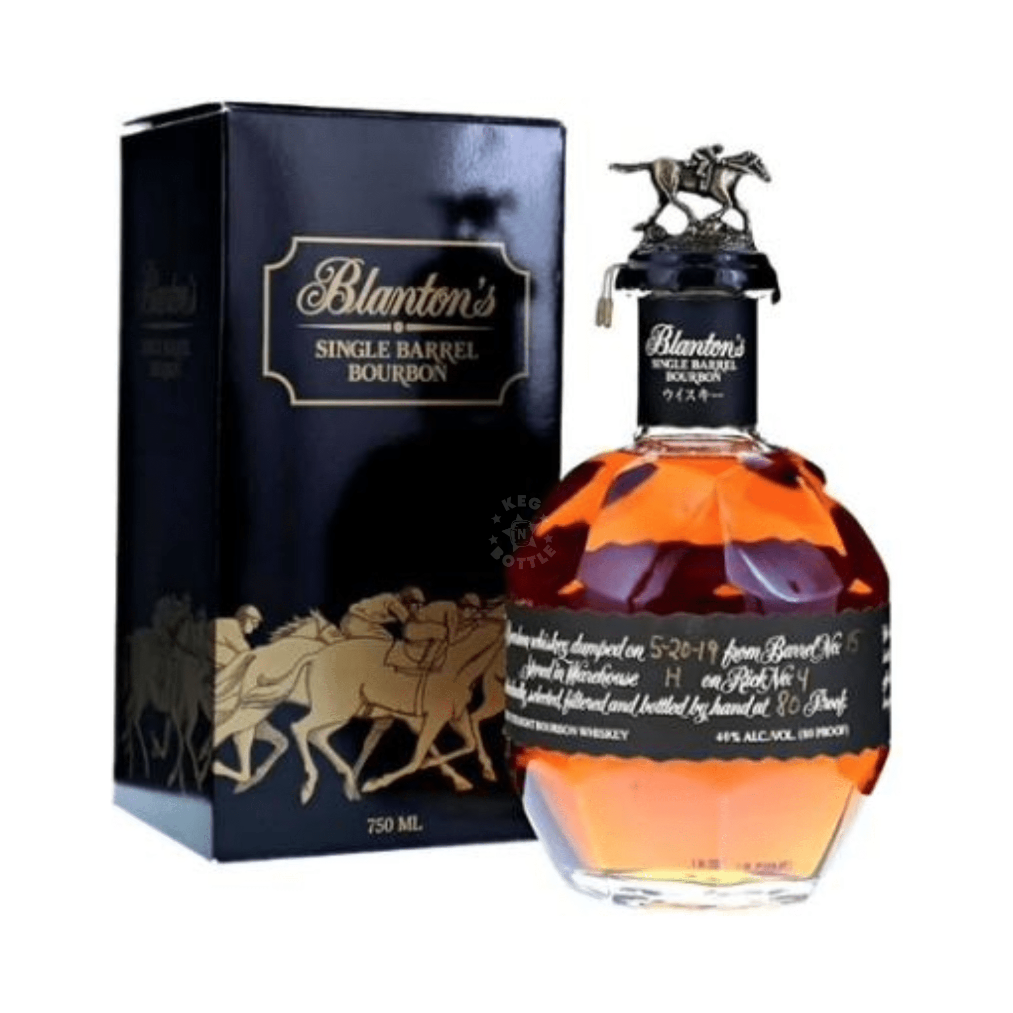 Blanton's Black Label Japanese Release Bourbon (700 ml) | Keg N Bottle Blanton's Black Label Japanese Release Bourbon (700 ml) | Keg N Bottle