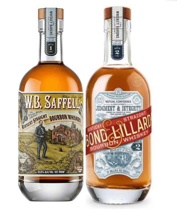Bond & Lillard & W.B Saffel Limited Edition Bourbon Whiskey Combo