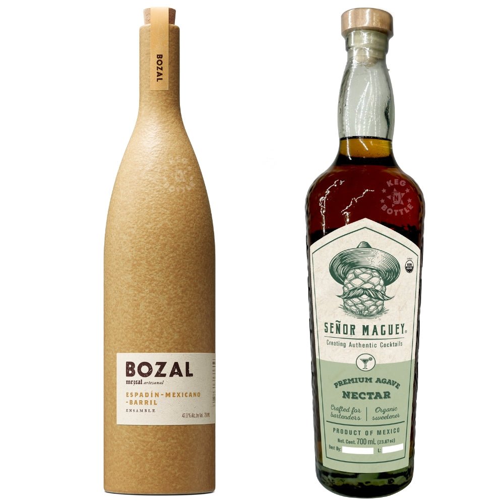 Bozal Ensamble Mezcal & Señor Maguey Agave Nectar bundle