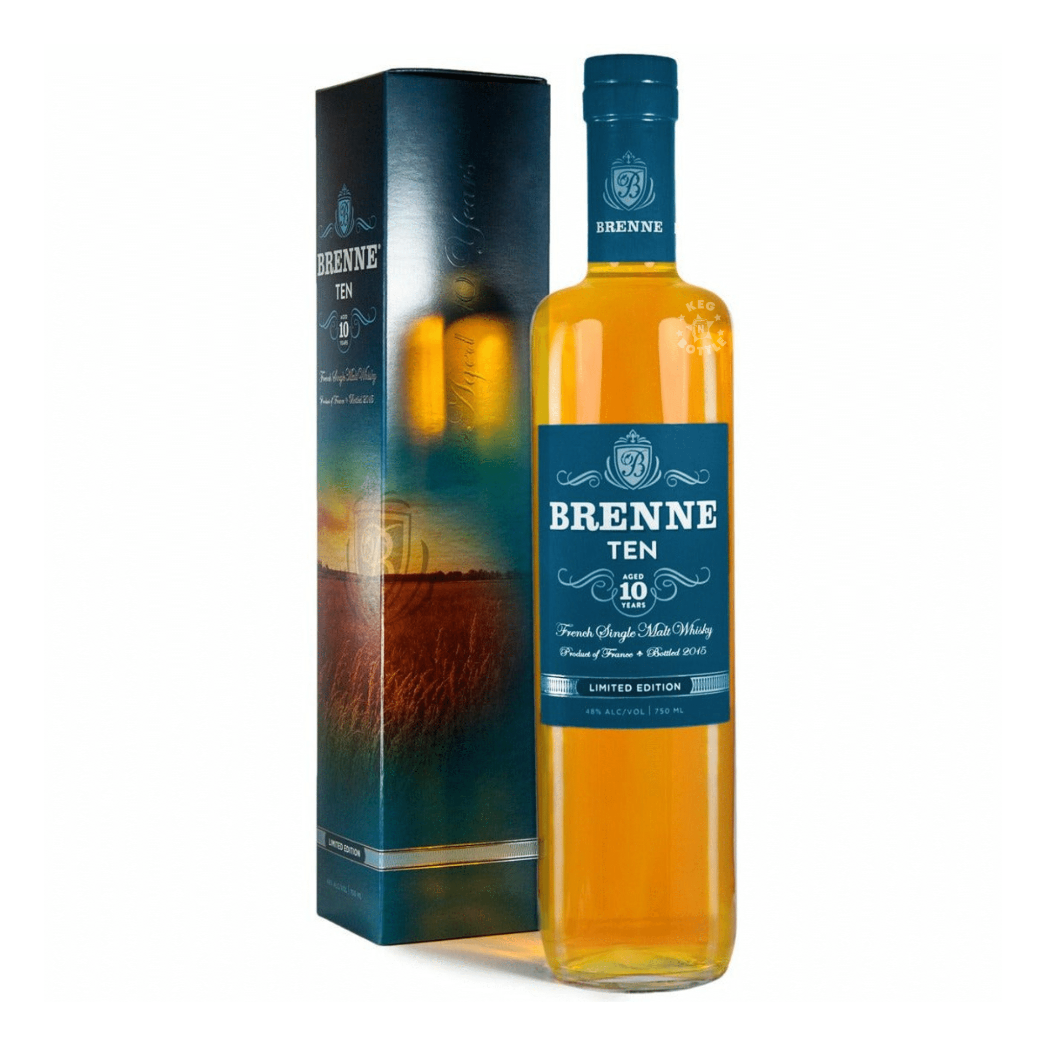 Brenne 10 Year French Single Malt (700 ml) | Keg N Bottle