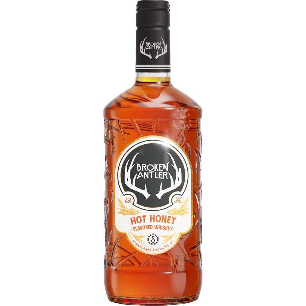 Broken Antler Hot Honey Flavored Whiskey bottle 750mL